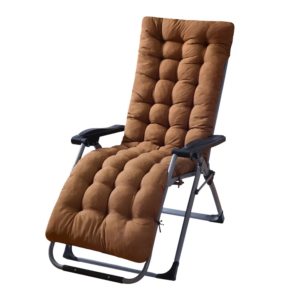 67x22" Chaise Lounger Cushion – Recliner, Rocking Chair & Deck Chair Sofa Mat - Accrosstheglobe Store