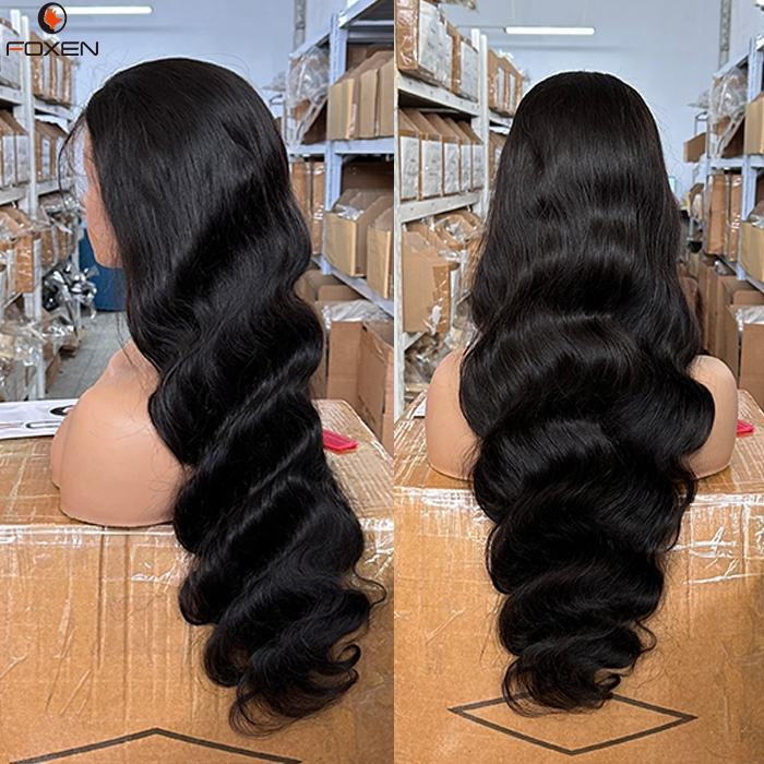 Wig Human Hair Body Wave Lace Front Wigs Wholesale Glueless Hd Lace Frontal Wigs For Black Women - Accrosstheglobe Store