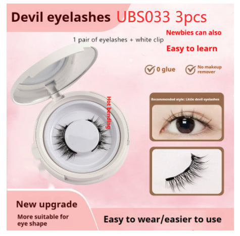 Magnetic Suction False Eyelashes Little Devil Supernatural Magnet Suit - Accrosstheglobe Store