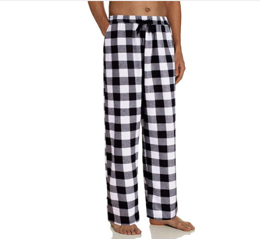 Women's Stretch Plaid Casual Pants with Pockets – Comfortable Everyday Trousers - Accrosstheglobe Store