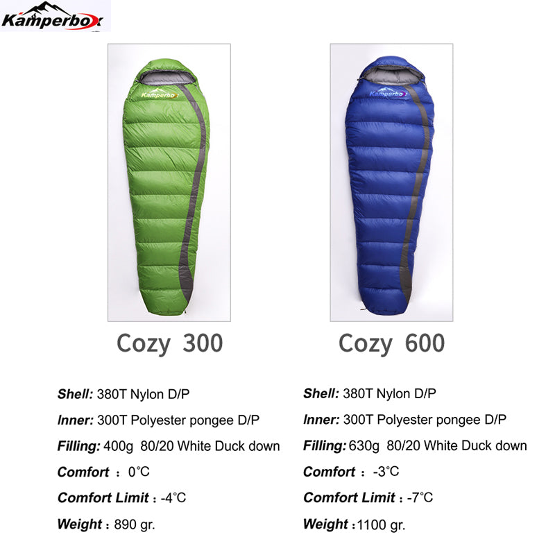 Ultra-Light Winter Sleeping Bag – Lightweight Camping Equipment for Cold Weather