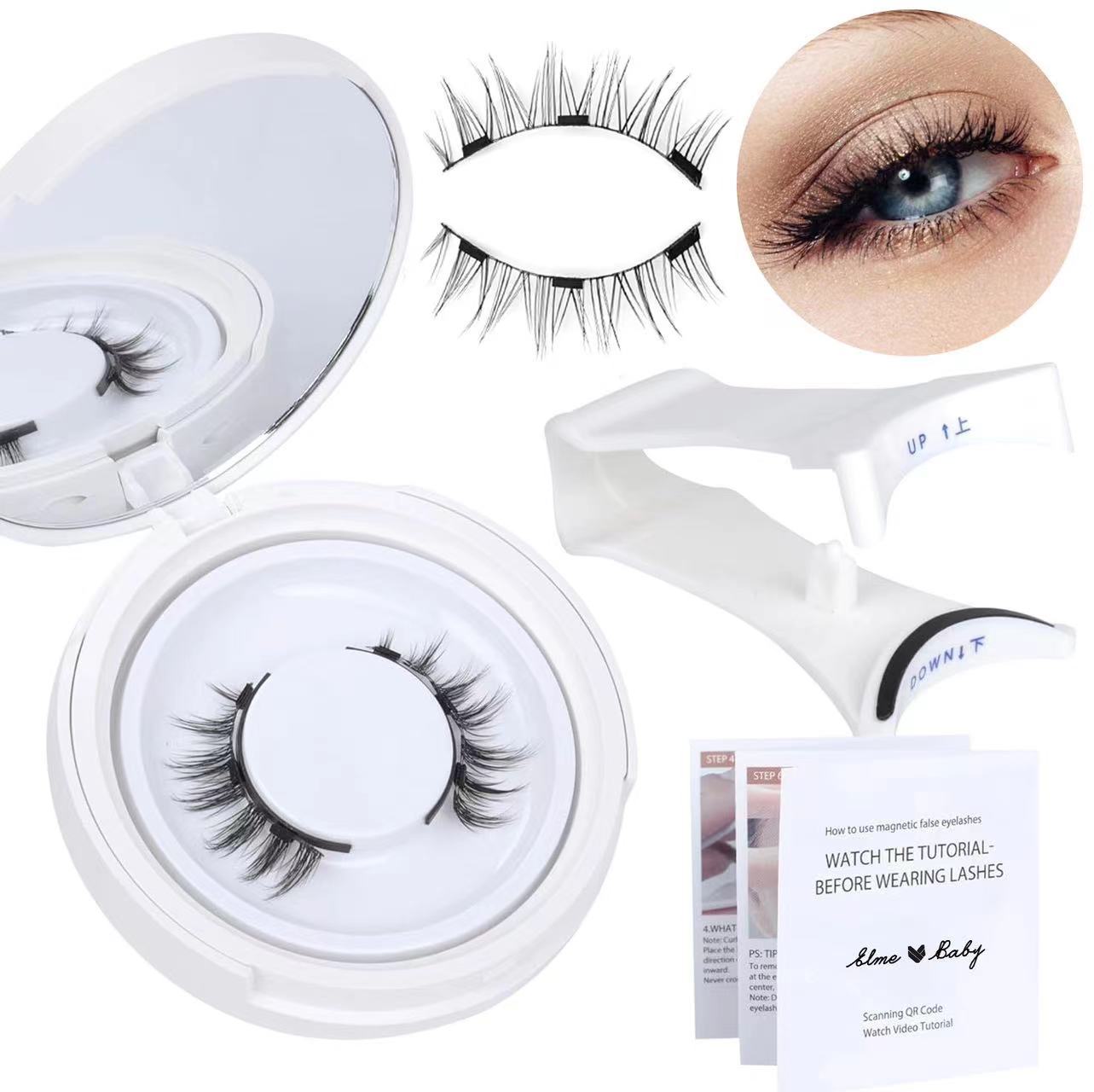 Magnetic Suction False Eyelashes Little Devil Supernatural Magnet Suit - Accrosstheglobe Store
