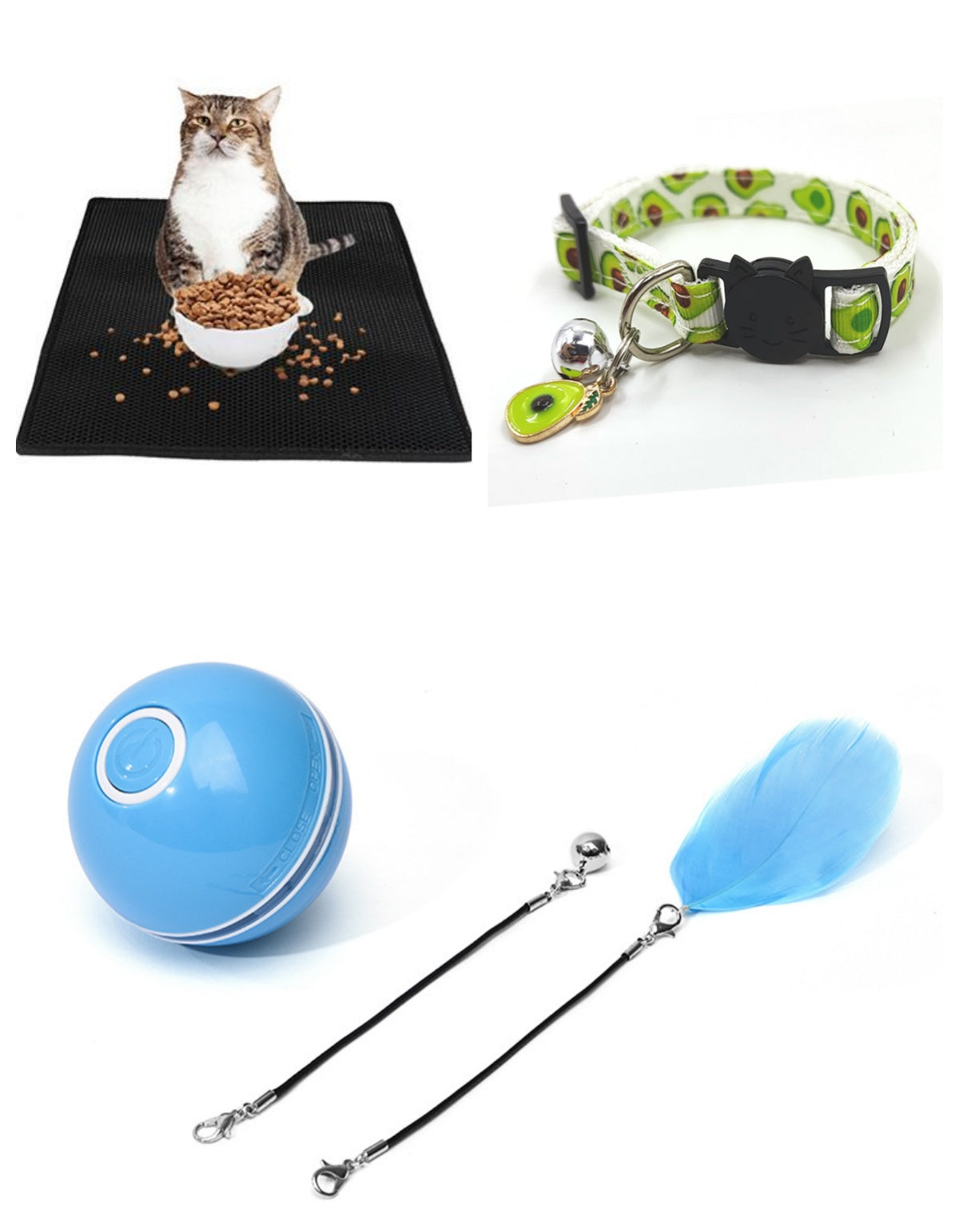 LED Laser Rolling Cat Toy Ball – Electronic Interactive Pet Toy - Accrosstheglobe Store