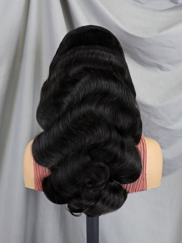 6x4 Density Virgin Human Hair Wigs For Black Women Vietnamese Raw Hair Transparent Lace Front Pre-Plucked Bleached Knots - Accrosstheglobe Store