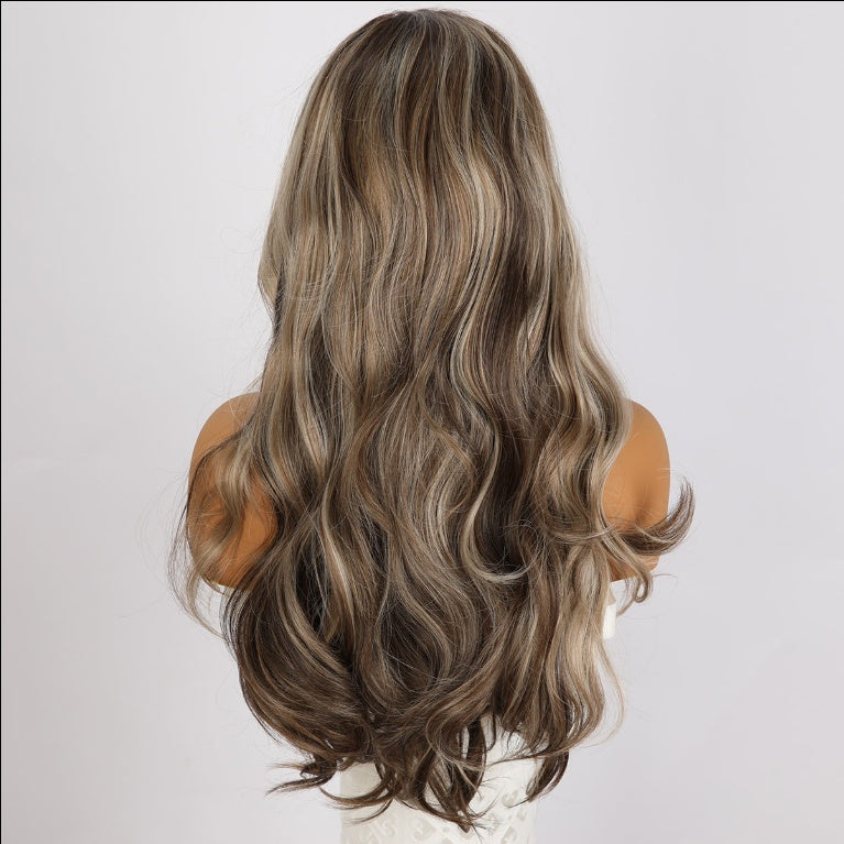 Hot Selling Synthetic Hair Wigs Highlight Wear Go Wigs For Black Women Glueless Wigs - Accrosstheglobe Store
