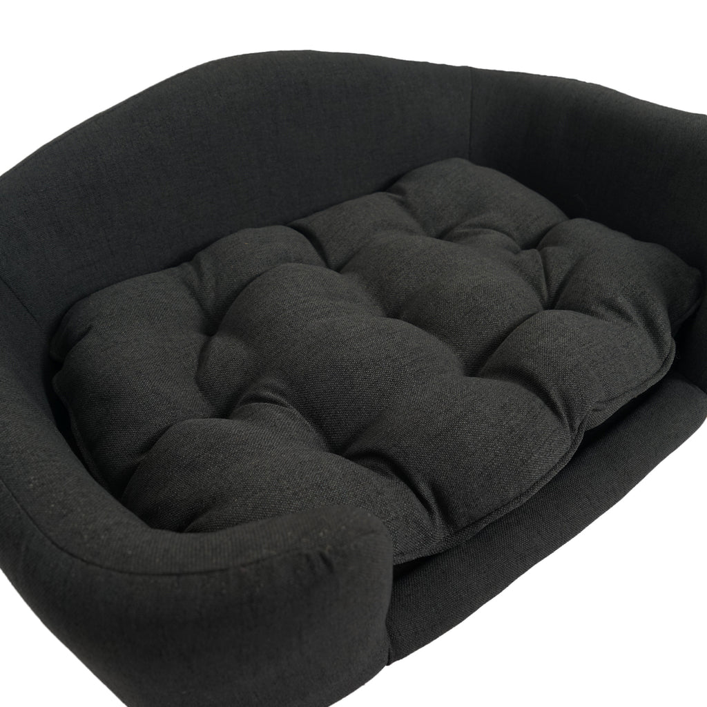 Plush Round Dog Bed – Cozy & Calming for Anxious Dogs - Accrosstheglobe Store