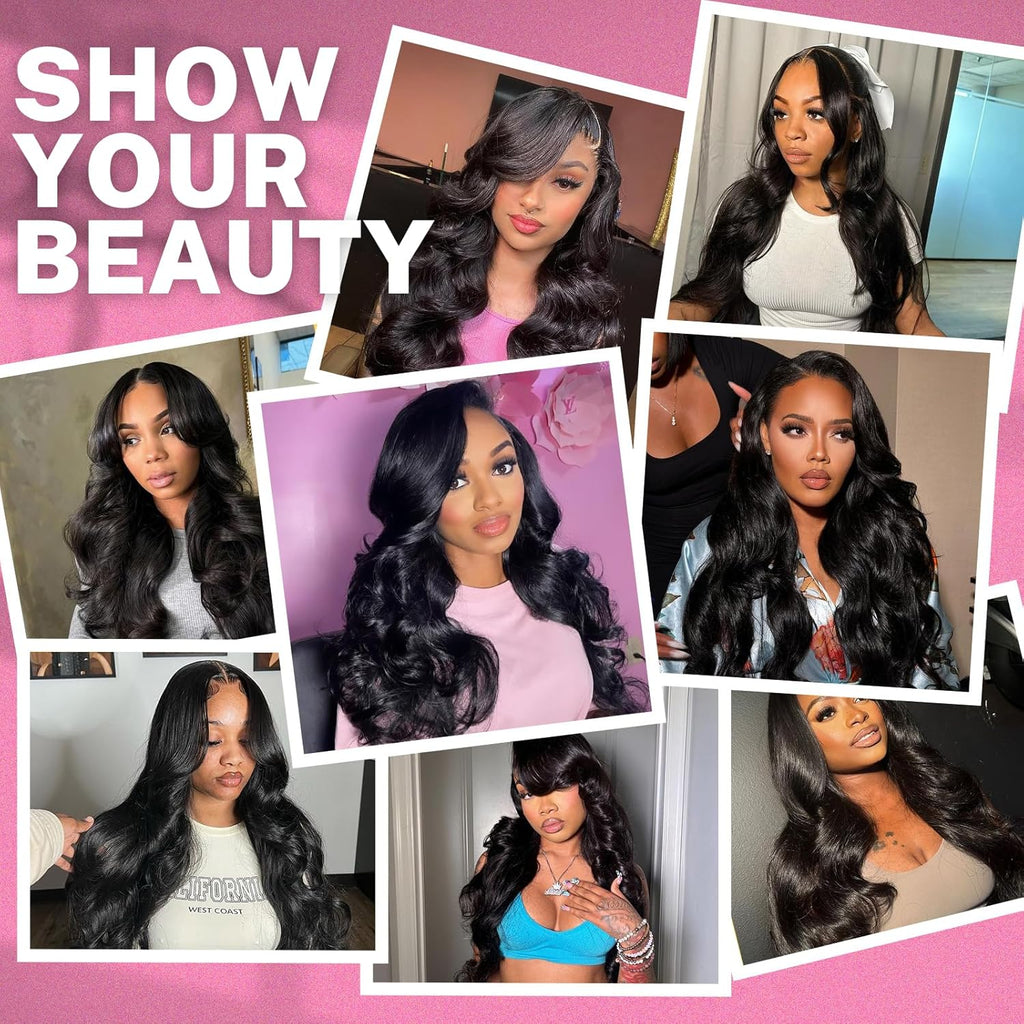 Body Wave Human Hair Bundle Extensions – Natural Color, Cuticle Aligned - Accrosstheglobe Store