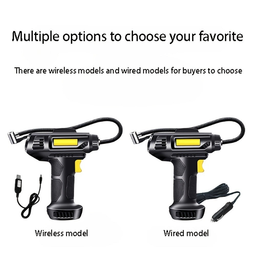 Wireless Digital Car Tire Inflator – Portable Intelligent Auto Air Pump - Accrosstheglobe Store