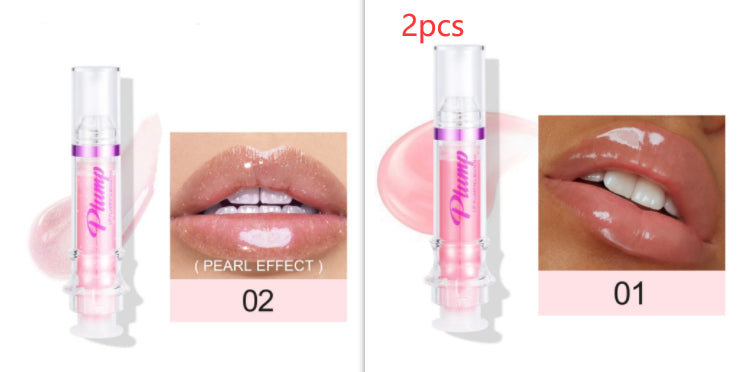 New Tube Lip Rich Lip Color Slightly Spicy Lip Honey Lip Glass Mirror Face Lip Mirror Liquid Lipstick - Accrosstheglobe Store