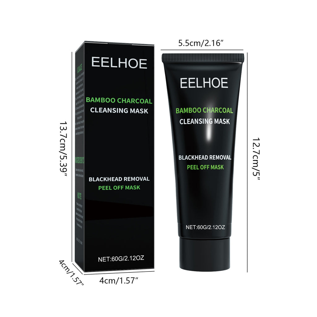 EELHOE Bamboo Charcoal Blackhead Removal Peel-Off Mask – Deep Pore Cleansing T-Zone - Accrosstheglobe Store