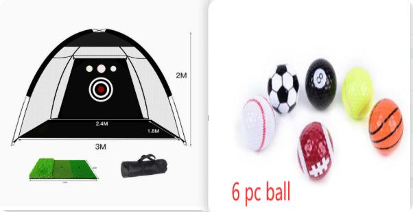 Golf Practice Net & Hitting Cage – Outdoor Garden Golf Training Tent - Accrosstheglobe Store