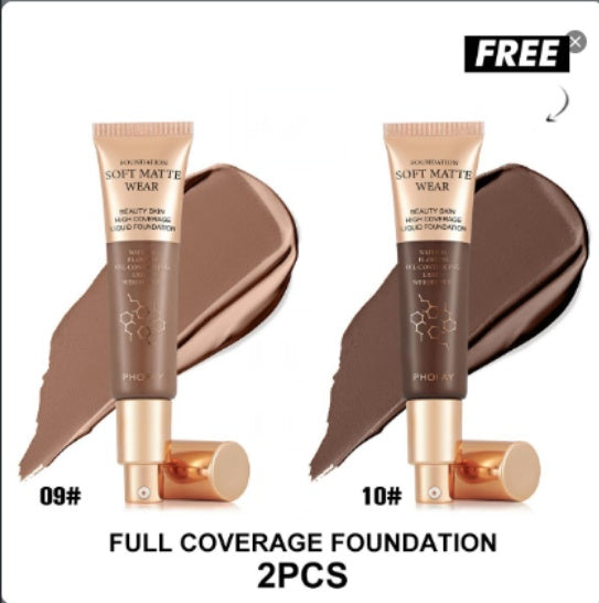 Flawless Matte Finish Oil-Control Liquid Foundation 30ml - Accrosstheglobe Store