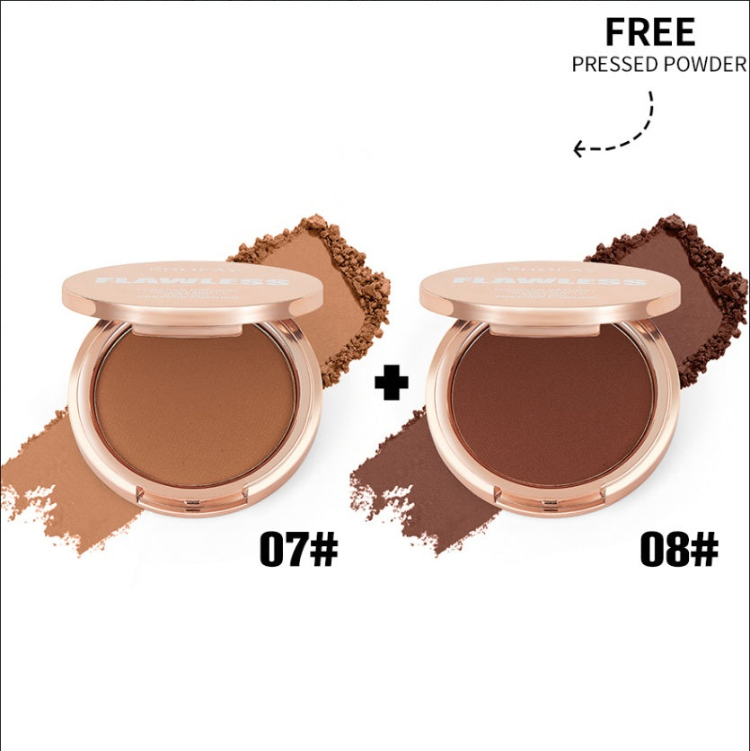 PHOFAY Matte Setting Pressed Powder - Accrosstheglobe Store