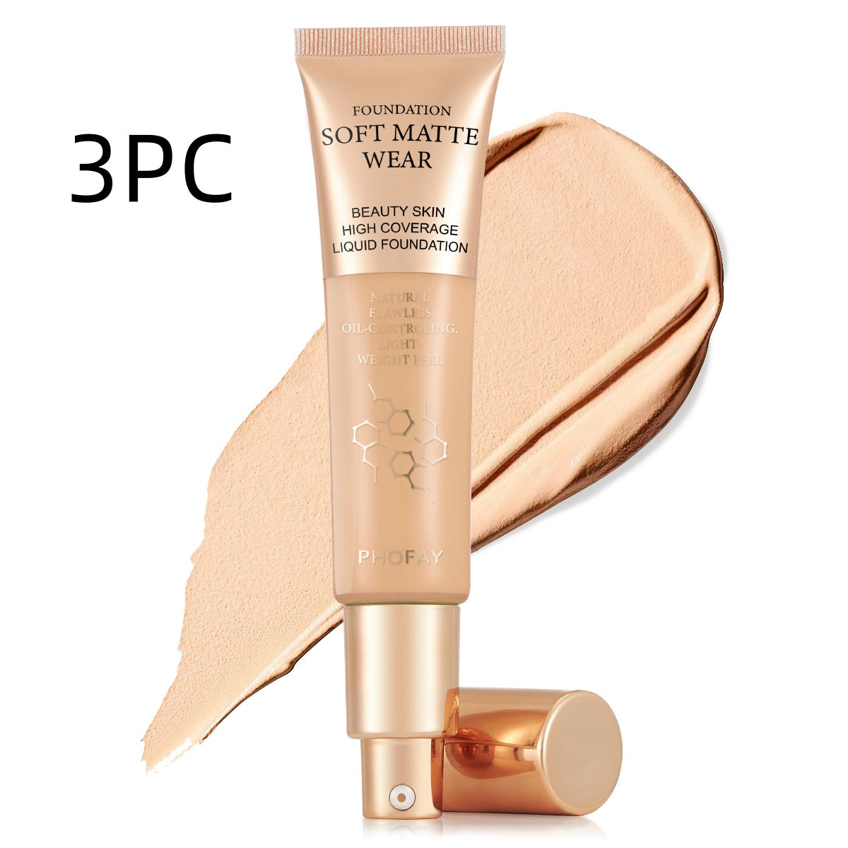Flawless Matte Finish Oil-Control Liquid Foundation 30ml - Accrosstheglobe Store