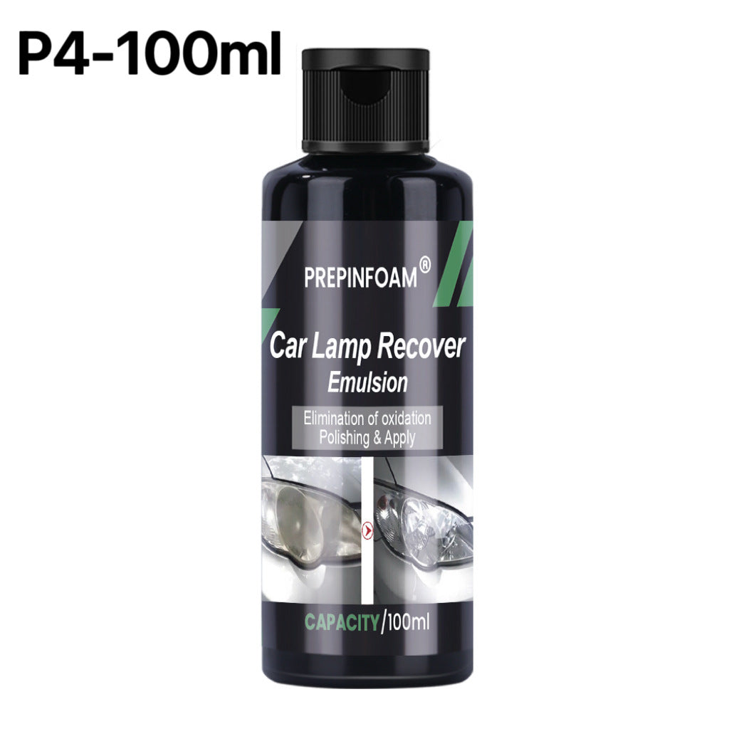 Headlight Restoration & Cleaning Paste – Crystal Clear Lens Restorer - Accrosstheglobe Store