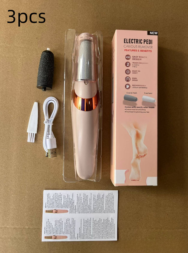 Electric Foot Grinder & Peeling Machine – Rechargeable Callus Remover Tool - Accrosstheglobe Store