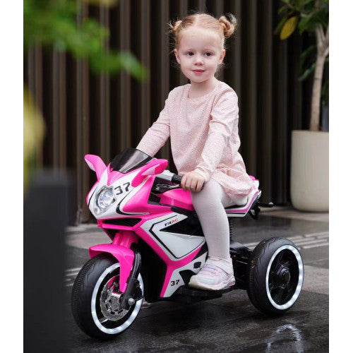 Kids 6V Electric Ride-On Motorcycle – Battery Powered Toy Motorbike for Children - Accrosstheglobe Store