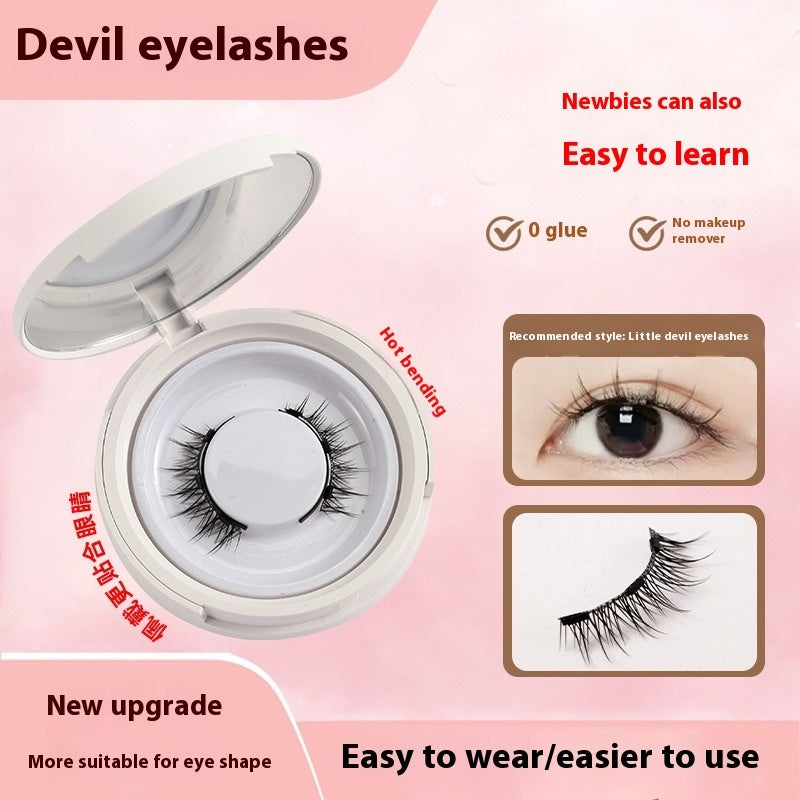 Magnetic Suction False Eyelashes Little Devil Supernatural Magnet Suit - Accrosstheglobe Store