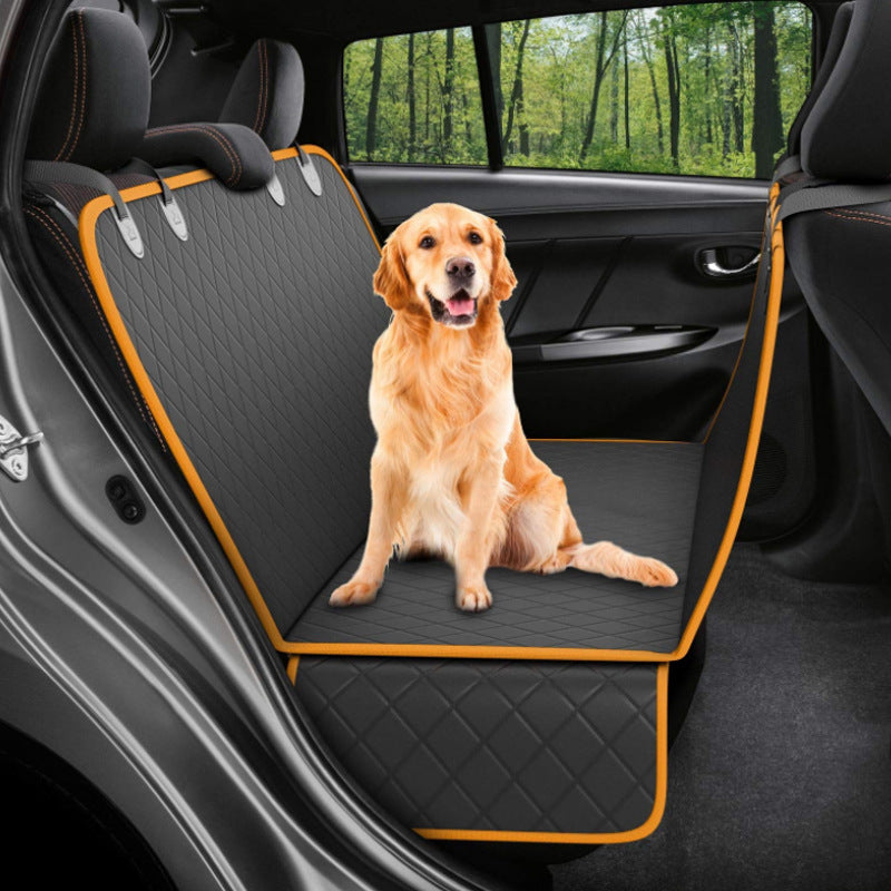 Dog Car Seat Cover Hammock with Mesh View Window – Pet Carrier - Accrosstheglobe Store