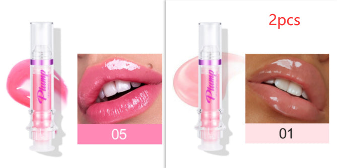 New Tube Lip Rich Lip Color Slightly Spicy Lip Honey Lip Glass Mirror Face Lip Mirror Liquid Lipstick - Accrosstheglobe Store