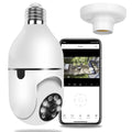 E27 WiFi Bulb Security Camera – 1080P FHD Pan Tilt with Two-Way Audio & Night Vision - Accrosstheglobe Store