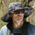 Solar-Powered Fan Hat – Wide Brim Summer Outdoor Cooling Fisherman Hat