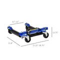 Hydraulic Wheel Dolly Tire Jack with Ratcheting Foot Pedal – Vehicle Positioning Tool - Accrosstheglobe Store