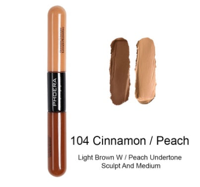 Double Heads Are Suitable For Any Skin Type Natural Color Brightening Liquid Concealer - Accrosstheglobe Store