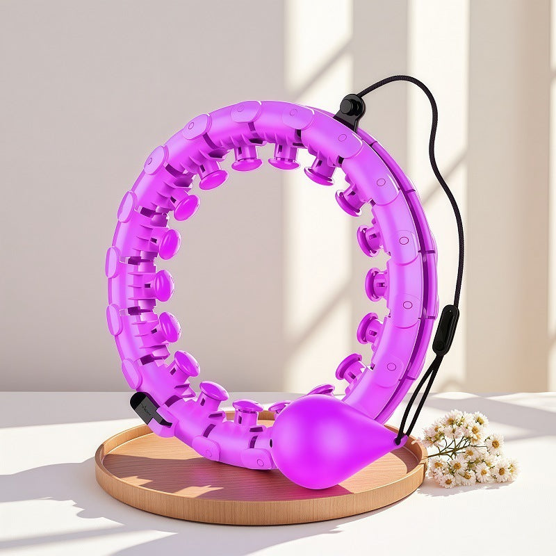 Waist Slimming Hula Hoop – Weighted Exercise Ring for Waist & Core Training - Accrosstheglobe Store