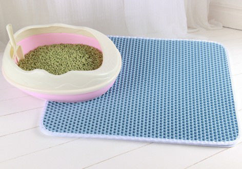 Honeycomb Waterproof Cat Litter Pad – Urine-Proof Training Mat - Accrosstheglobe Store