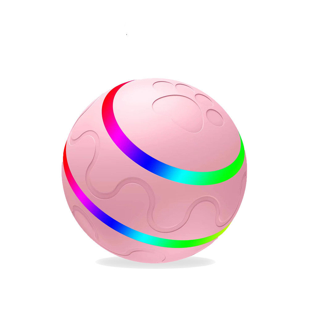 Interactive Intelligent Cat Wicked Ball Toy – Auto-Rolling Electric Pet Toy - Accrosstheglobe Store