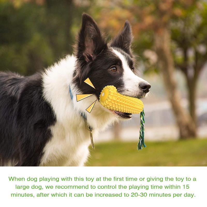 Corn Stick Dog Chew Toy – Durable Dental Chew for Aggressive Chewers - Accrosstheglobe Store