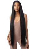Off-White Straight Lace Front Synthetic Wig – 13x4 Free Part - Accrosstheglobe Store