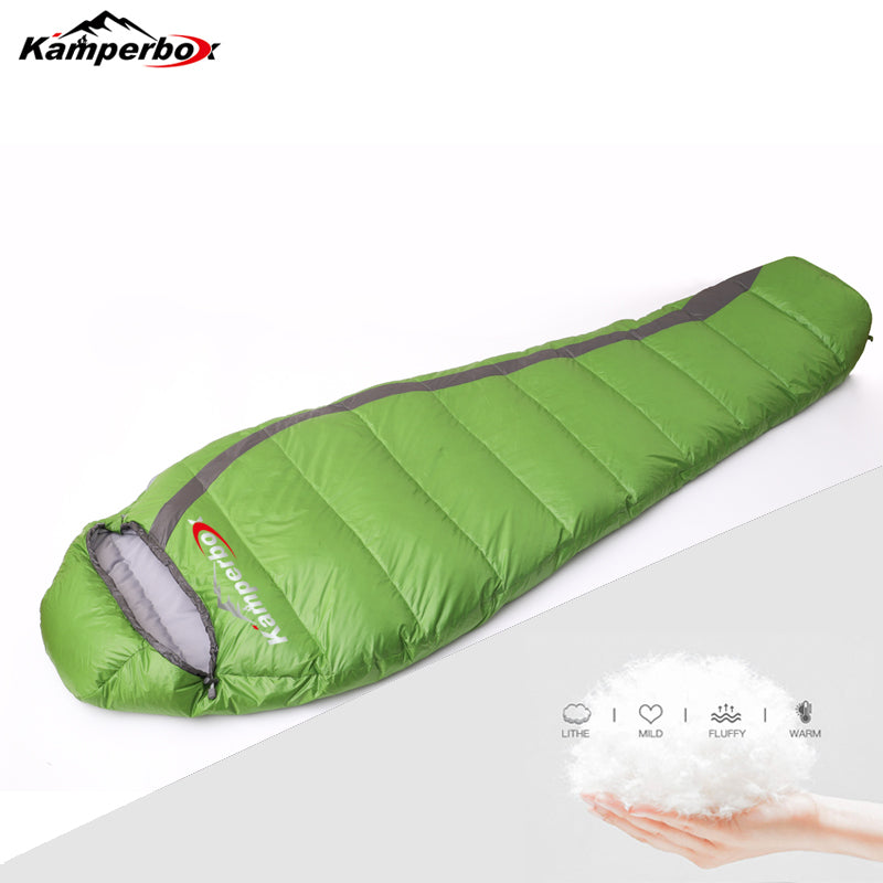 Ultra-Light Winter Sleeping Bag – Lightweight Camping Equipment for Cold Weather