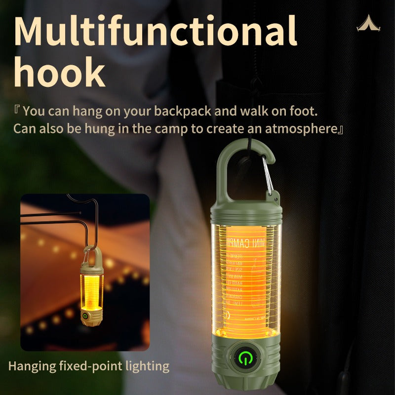 Portable Waterproof LED Camping Light – Hanging Tent Lantern for Hiking & Fishing - Accrosstheglobe Store