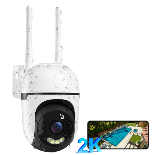 3MP PTZ WiFi Security Camera – Wireless Indoor & Outdoor CCTV Network Camera - Accrosstheglobe Store