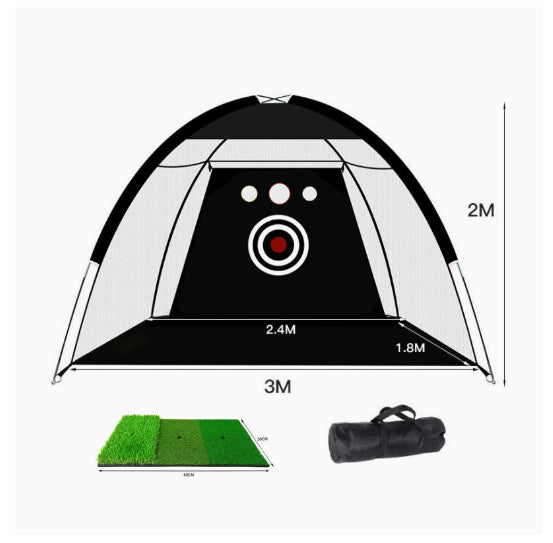 Golf Practice Net & Hitting Cage – Outdoor Garden Golf Training Tent - Accrosstheglobe Store