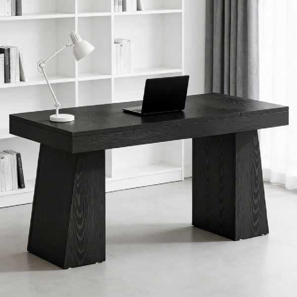 Contemporary Office Desk – Sturdy Writing & Computer Desk for Home Office - Accrosstheglobe Store