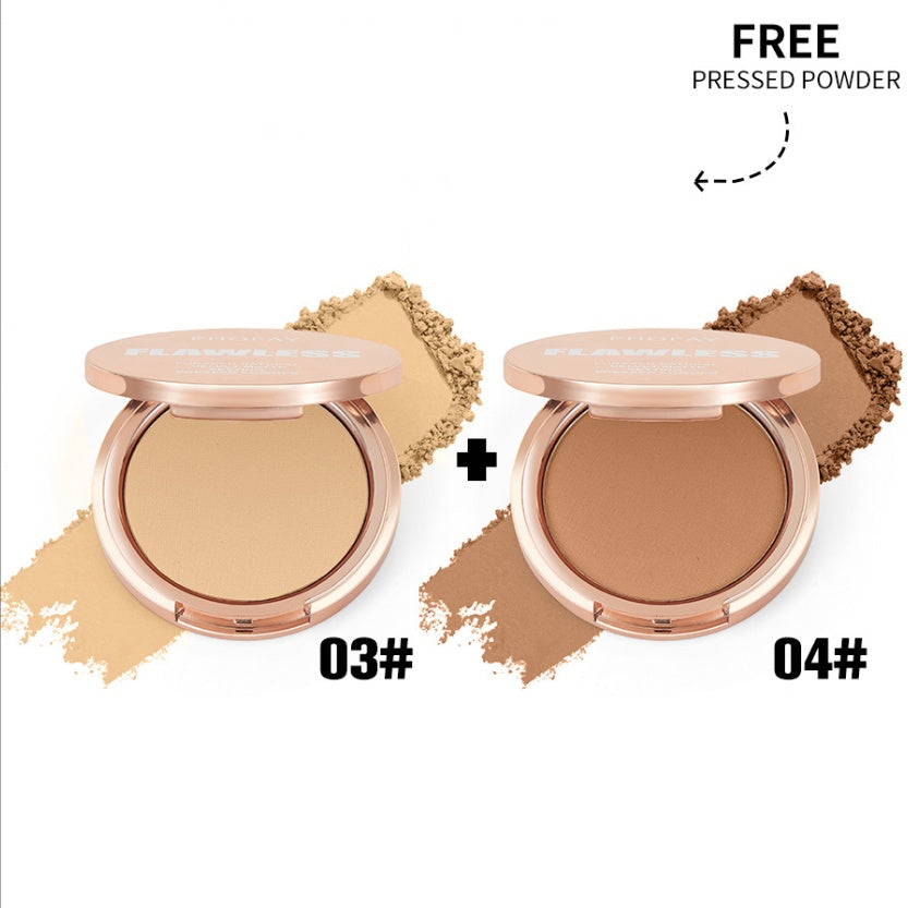 PHOFAY Matte Setting Pressed Powder - Accrosstheglobe Store