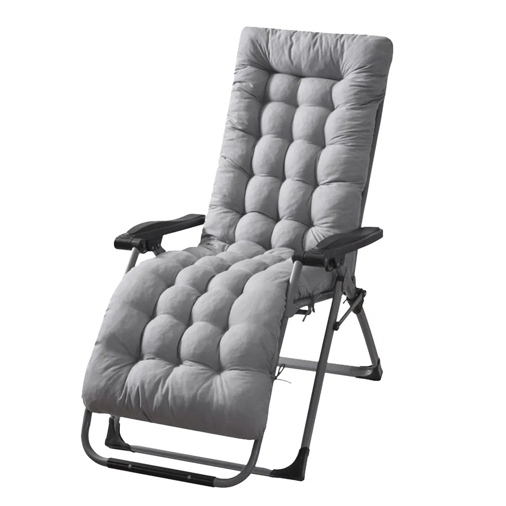 67x22" Chaise Lounger Cushion – Recliner, Rocking Chair & Deck Chair Sofa Mat - Accrosstheglobe Store