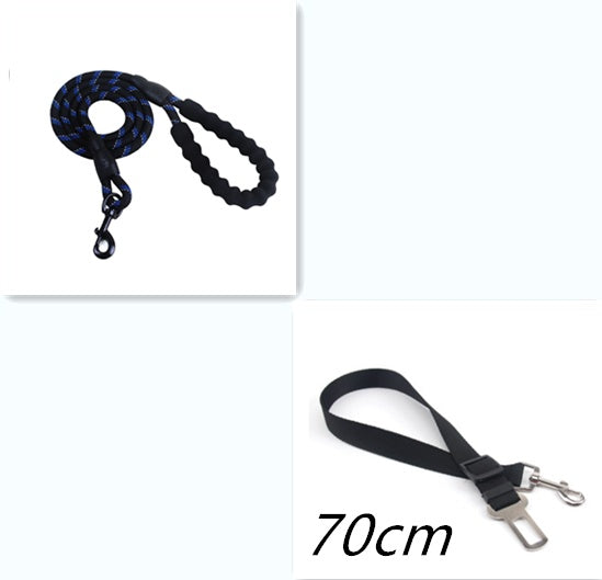 Reflective Nylon Dog Leash – Strong & Safe Pet Walking Rope - Accrosstheglobe Store