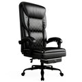 Gaming & Office Chair with Inflatable Lumbar Support – Ergonomic High-Back with Footrest - Accrosstheglobe Store