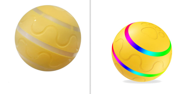 Interactive Intelligent Cat Wicked Ball Toy – Auto-Rolling Electric Pet Toy - Accrosstheglobe Store