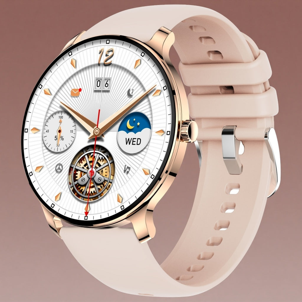 Disc Ultra-Thin Smart Watch – Slim Fitness Tracker Smartwatch for Men & Women - Accrosstheglobe Store