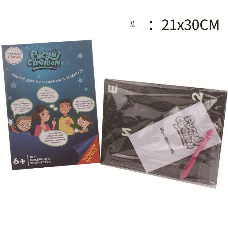 3D Magic Drawing Pad – Educational Sketchpad with 8 Light Effects for Kids