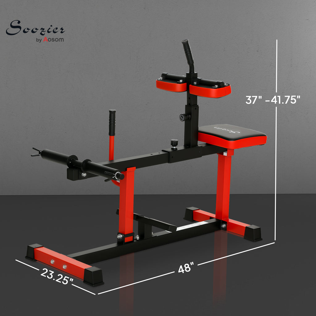 Adjustable Steel Seated Calf Raise Machine – Home Gym Strength Training Equipment - Accrosstheglobe Store