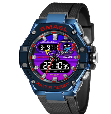 Digital Alloy Electronic Watch Men - Accrosstheglobe Store