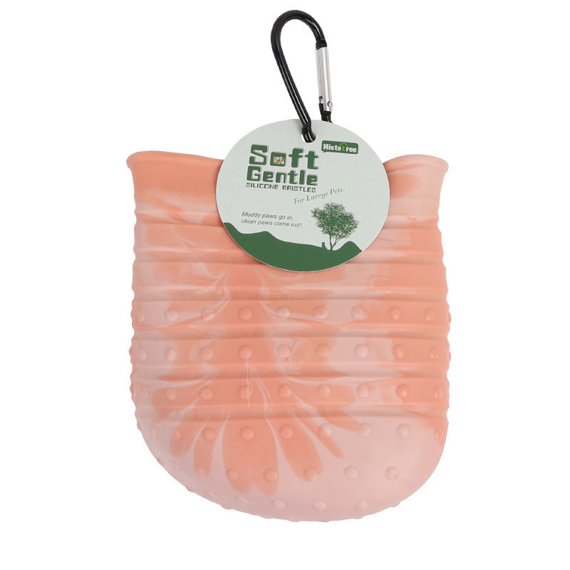 2-in-1 Dog Paw Cleaner Cup – Soft Silicone Foot Washer & Brush - Accrosstheglobe Store