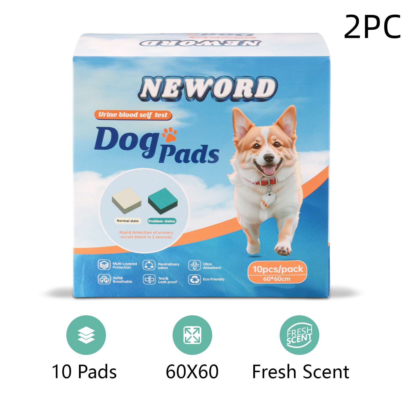 Dog Training Urine Pads – Super Absorbent Puppy Pee Pads - Accrosstheglobe Store