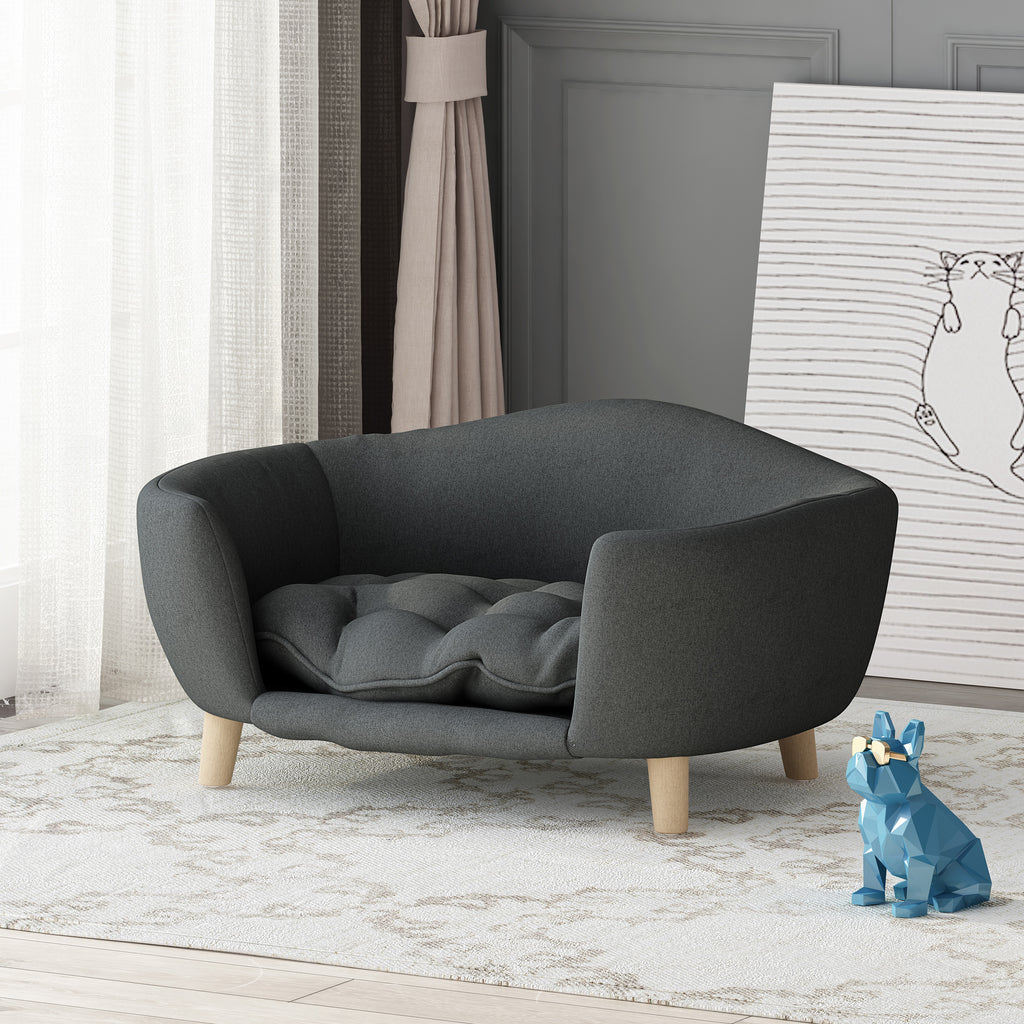 Plush Round Dog Bed – Cozy & Calming for Anxious Dogs - Accrosstheglobe Store